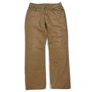 Vintage Polo Ralph Lauren Khaki Thrashed Jeans